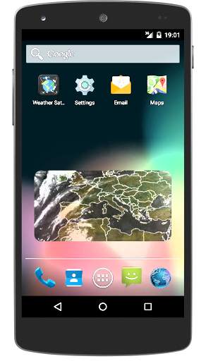 Weather Satellite Widget screenshot 2