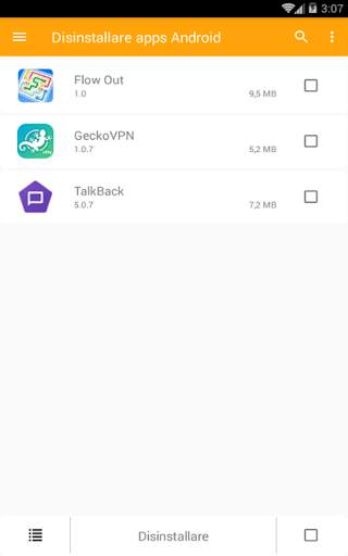 Disinstalla app Android Disinstalla App per mobili screenshot 9