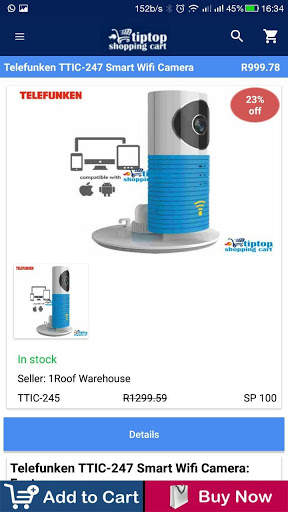 Tiptop Shopping Cart: South Africa's Online Store screenshot 6