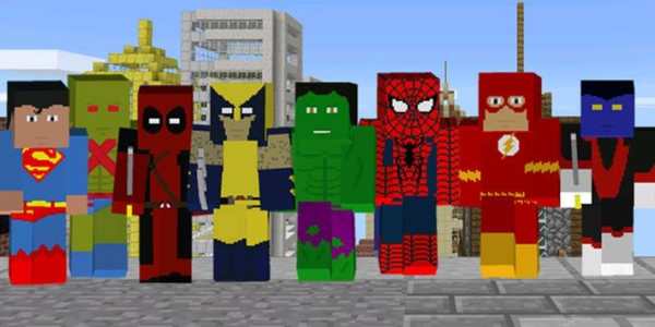 New Super Hero mod MineCraft screenshot 10