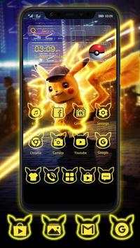 Cute Detective Cartoon Launcher & Wallpaper screenshot 1