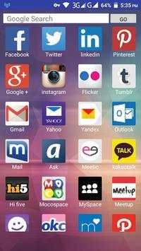 Social Browser screenshot 1