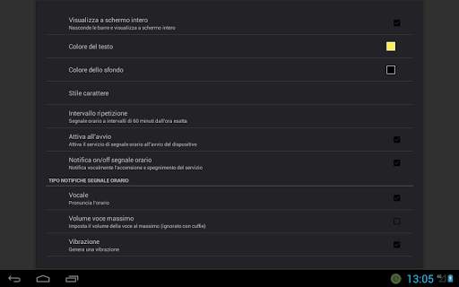 Orologio Parlante: segnale orario screenshot 14