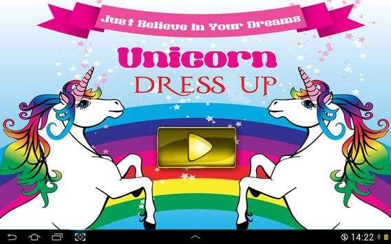 Unicorn Dress up - Girl Game screenshot 1
