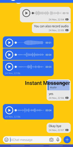 ViChat Messenger - Free video call and voice calls screenshot 4
