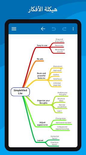 SimpleMind Lite 3 تصوير الشاشة