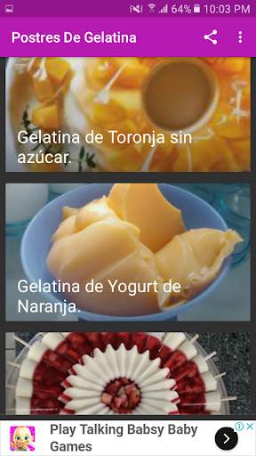 Postres De Gelatina screenshot 2