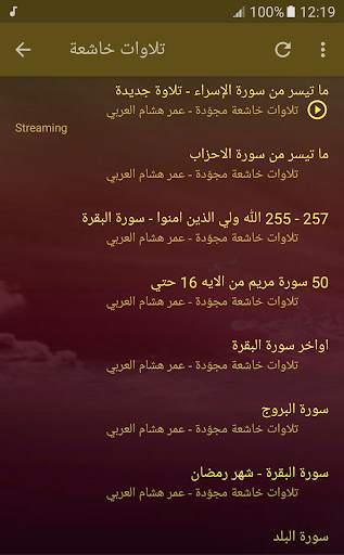 Omar Hisham Al Arabi Quran screenshot 6