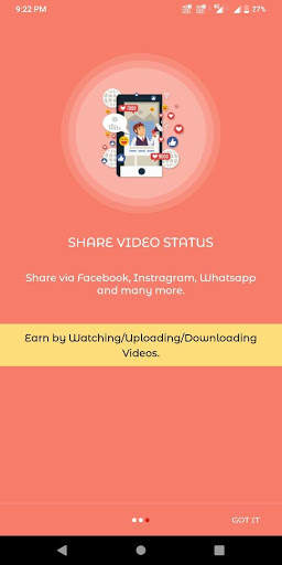 VidPay - Watch/Upload/Like and Earn स्क्रीनशॉट 2