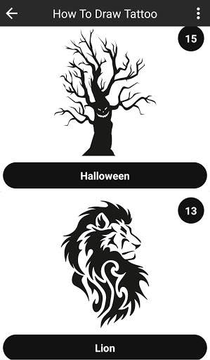 Learn How to Draw Tattoo - Self Tattoo Maker screenshot 3