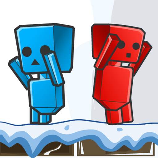 Two Players - Square Bros In Frozen World 1.0.4