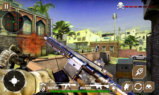 Commando Encounter Attack - Free Firing offline screenshot 5