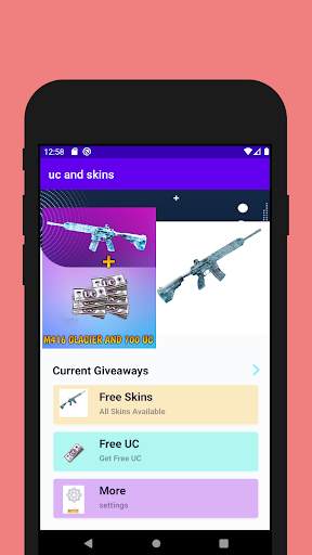 Free Skins Daily : PUBG Weapon Skins Free Skins screenshot 1
