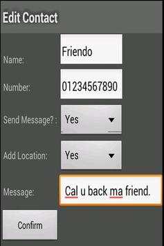 MISSED CALL screenshot 1