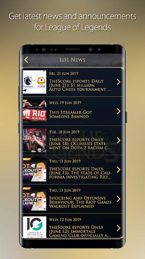 LCS & TFT Guide League of Legends Mobile Champions 7 تصوير الشاشة