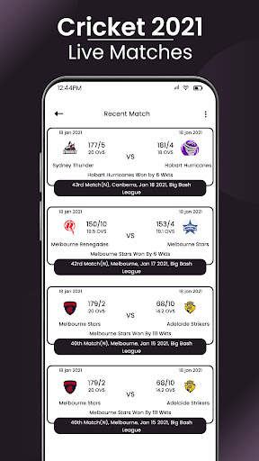 CricZaa - Cricket Live Stream, Scores & Prediction screenshot 5