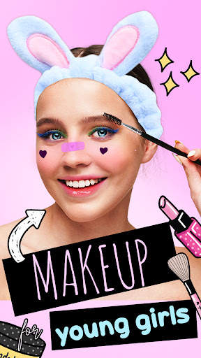Face beauty makeup camera screenshot 1