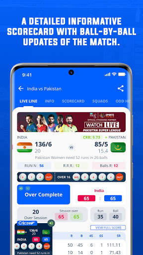 CricZoo - Fastest Cricket Live Line Score & News screenshot 4