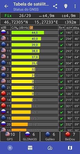 Status do GNSS (Teste GPS) screenshot 2