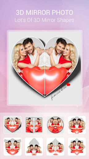 Mirror Photo - 3D MirrorPic Editor & Collage Maker 3 تصوير الشاشة