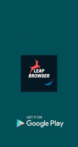 Leap Browser - Simple and Fast web browser screenshot 1