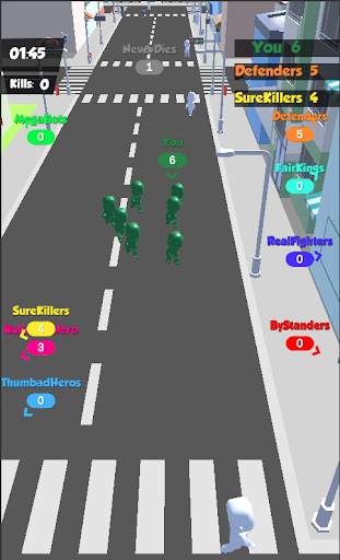 🏃Crowd War 3D-Rush City Games🏃 screenshot 2