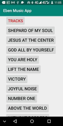 Eben Songs App screenshot 1
