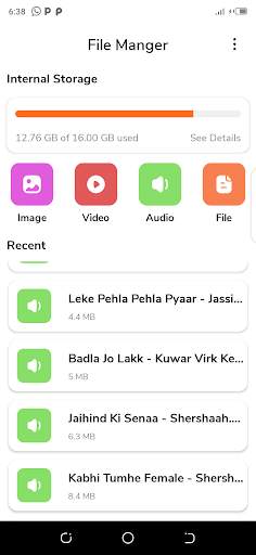 My Files screenshot 1