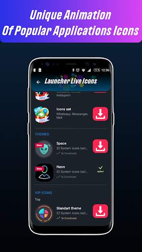 Launcher Live Icons screenshot 3