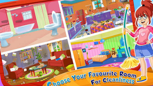 Girl House Cleaning: Messy Home Cleanup screenshot 6