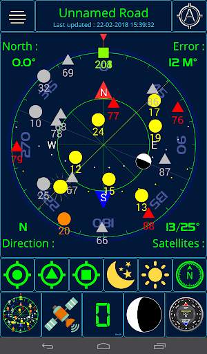 GPS status screenshot 1