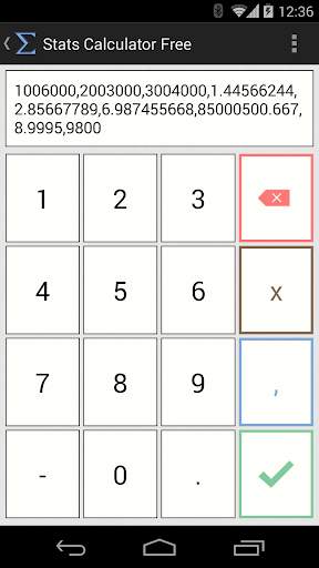 Stats Calculator Free screenshot 3