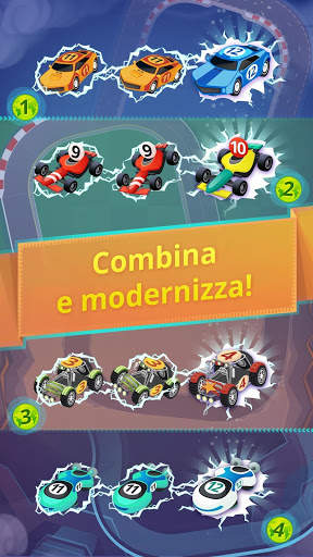 Giochi delle macchine: Race Cars Merge Games screenshot 1