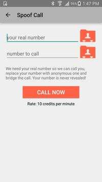 Spoof Call screenshot 1