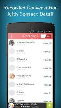 Auto Call Recorder Free screenshot 2