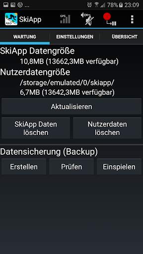 SkiApp LITE - DER Ski Computer screenshot 8