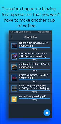 Chromespot - Offline file sharing to PC / Laptop screenshot 4