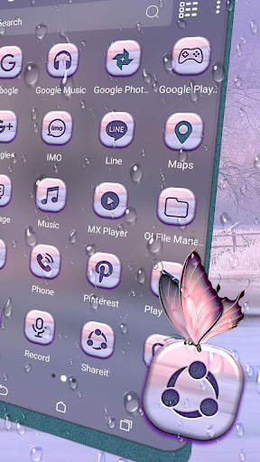 Winter Mist Launcher Theme screenshot 2