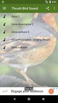 Thrush Bird Sound screenshot 2