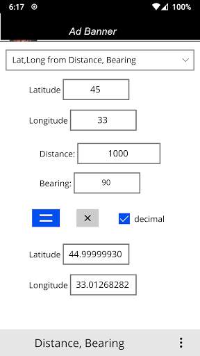 Distance & Bearing screenshot 5