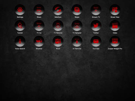 Daf Clean Red Icon Pack screenshot 12
