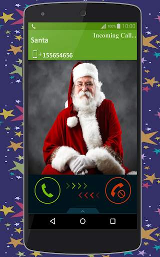 A Call From Santa Prank 🎅 1 تصوير الشاشة