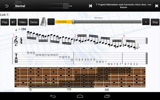 Shred Guitar Mastery lite screenshot 4