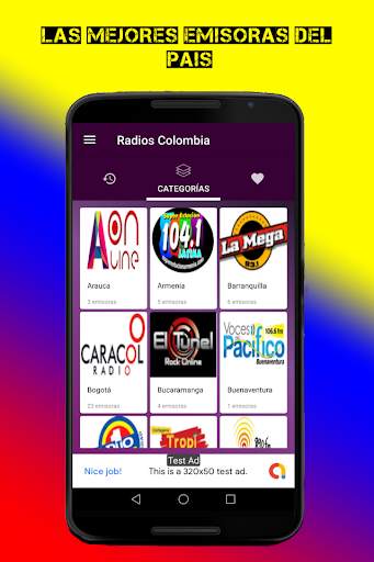 Emisoras colombianas - Radios colombia 6 تصوير الشاشة