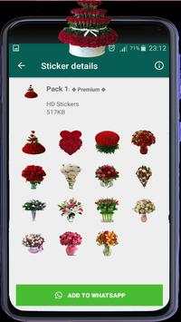 Blumen Sticker 2020 für WhatsApp - WAStickerApps screenshot 3
