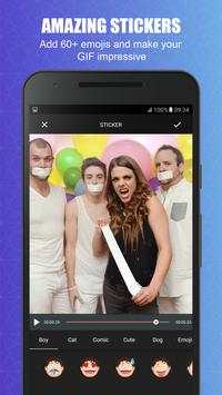 GIF maker, video to GIF, GIF editor 4 تصوير الشاشة