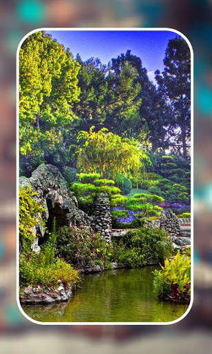 Garden Live Wallpapers screenshot 1