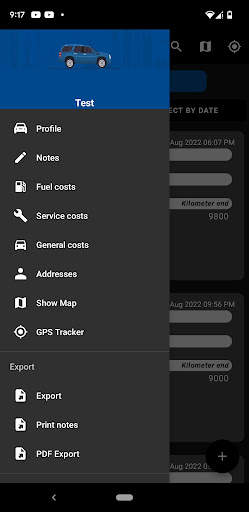 Car logbook App screenshot 4
