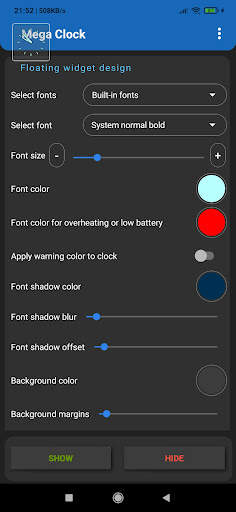 Clock ● Weather ● Launcher ● Clean ● Rotator screenshot 4