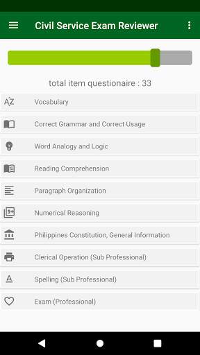 CIVIL SERVICE EXAM REVIEWER screenshot 8
